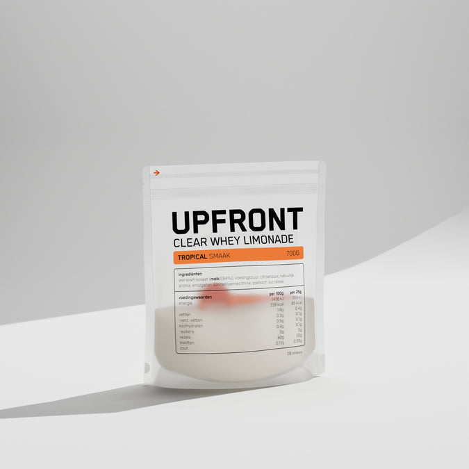 Clear whey isolate kopen? Fruitige smaken bij Upfront